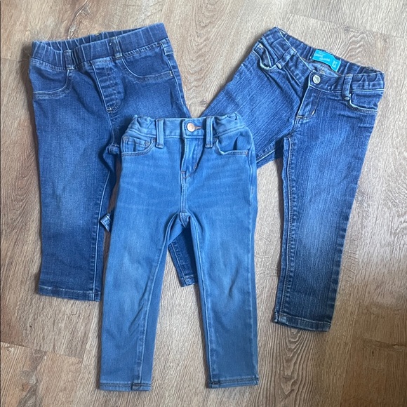 Garanimals Other - Garanimals | Blue Denim Skinny Jeggings Trio | Size 2T